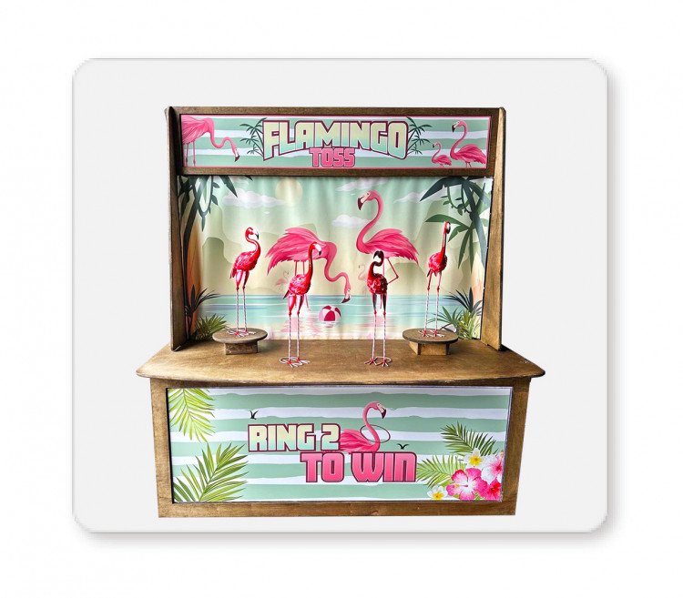 FLAMINGO TOSS  Premium Wood Games