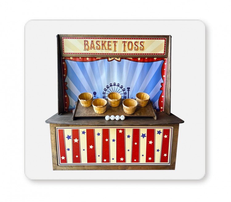 BASKET TOSS  Premium Wood Games