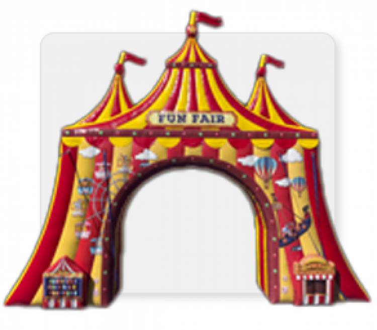 CIRCUS CARNIVAL ARCH