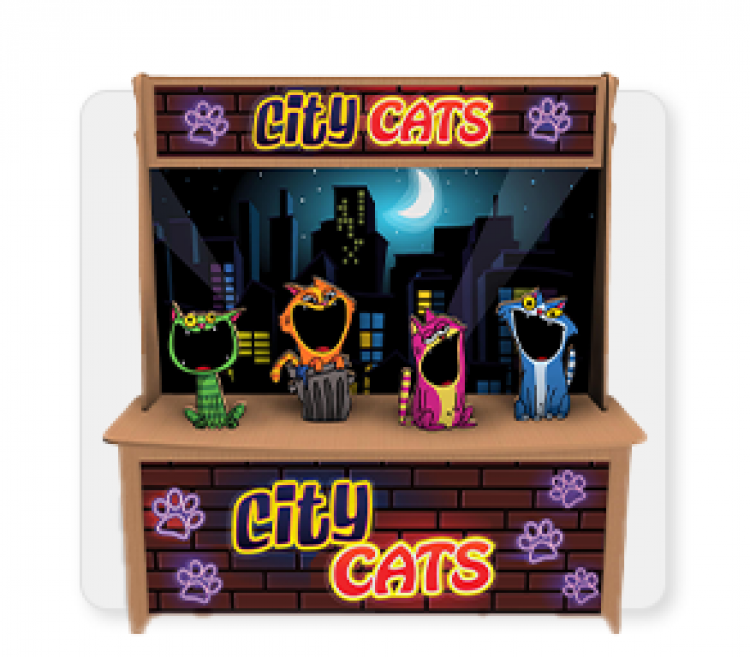 City Cats  Premium Wood Games