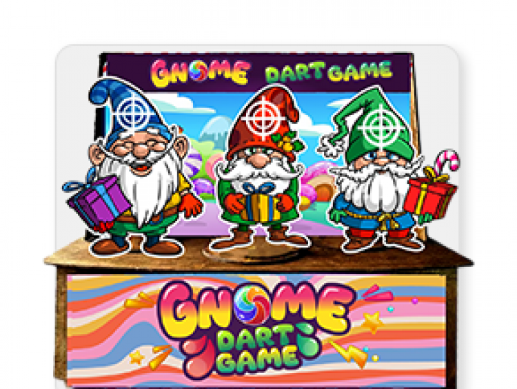 Gnomes Magnetic Darts  Premium Wood Games