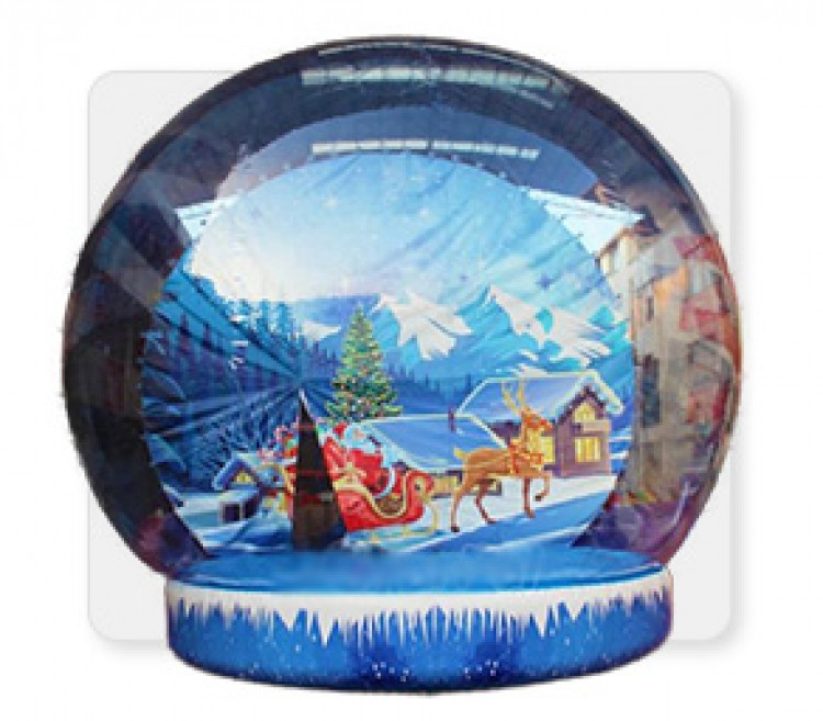 Giant Snow Globe 25' x 15' x 15'