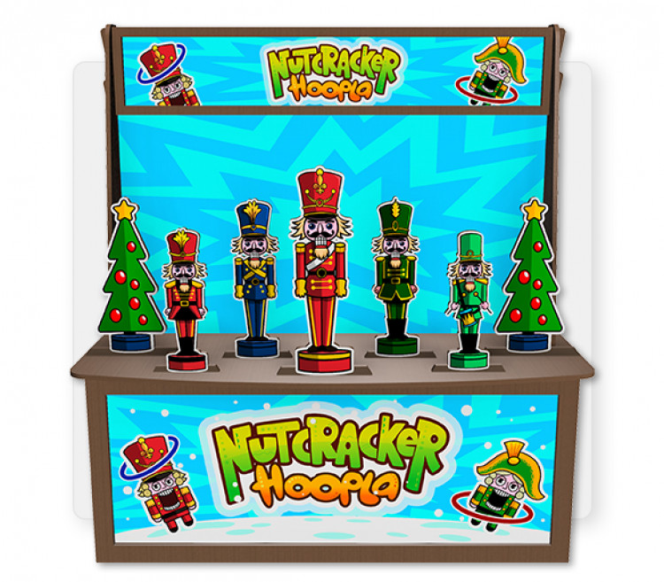 Nutcracker Hoopla  Premium Wood Games