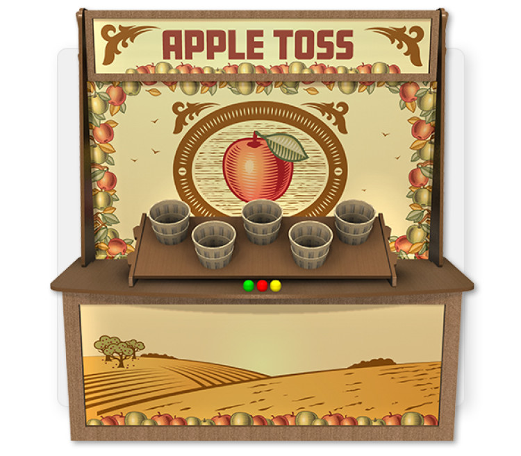 Apple Toss  Premium Wood Games