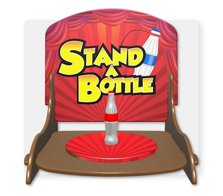 Stand-A-Bottle with Carnival Tent Package 8' x 8'