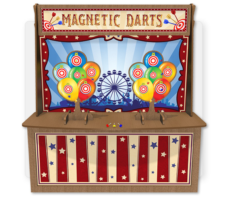 MAGNETIC DARTS  Premium Wood Games