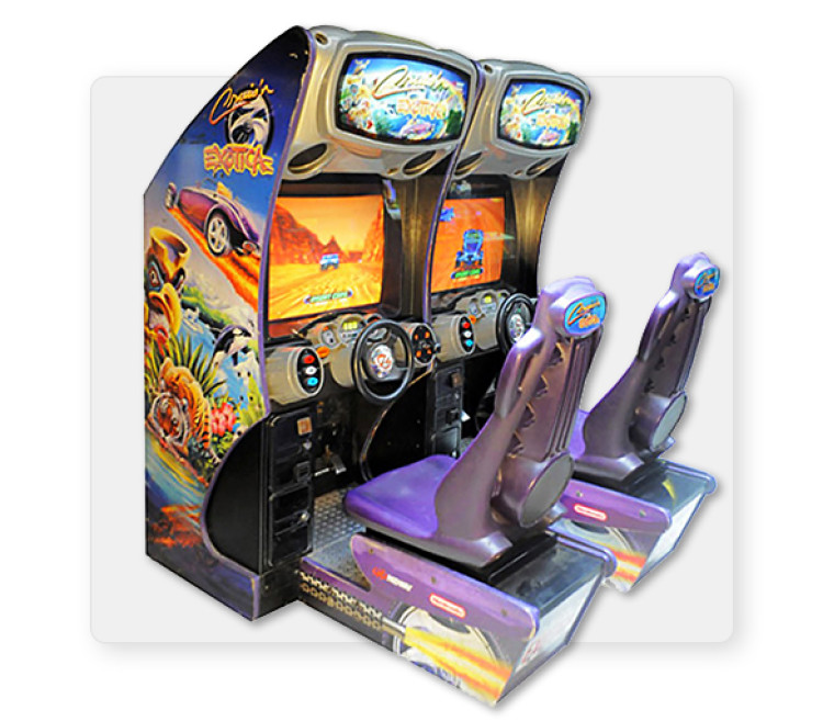 Cruisin' Exotica Arcade (2 machines connected)