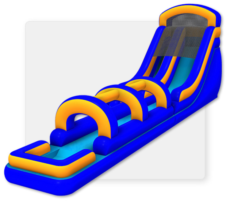 18' Super Splash w/Slip N Slide 18'H x 12'W x 51'L