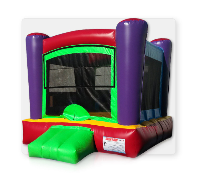 Rainbow Bounce House