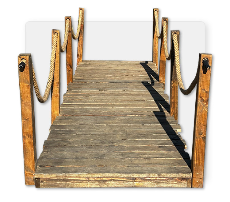 wood bridge