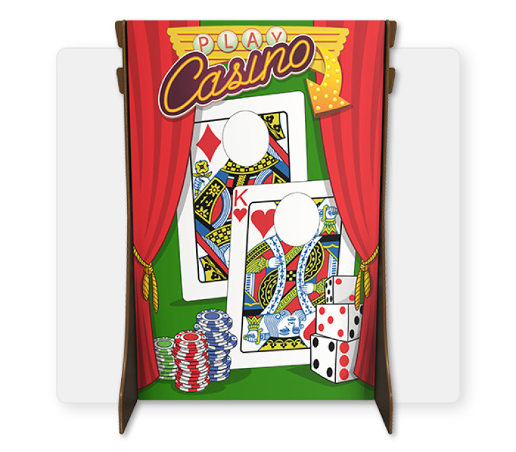 Casino Photo Stand-In 4' by 8'