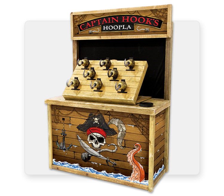 Captain Hook's Hoopla  Premium Wood Games