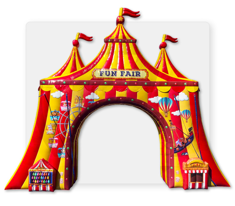 CIRCUS CARNIVAL ARCH