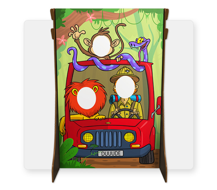 Jungle Photo Stand-In 4' by 8'