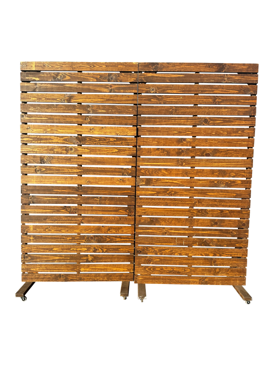 Wood Pallet Wall 8'x8'