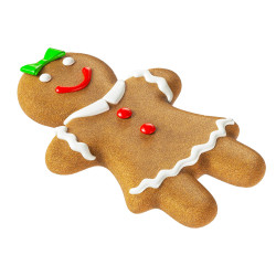 gingerbread girl 4' with stand