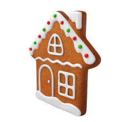 Gingerbread Cookie House 6'