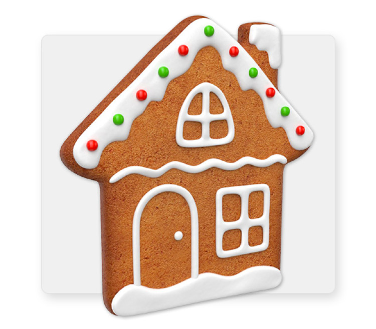 Gingerbread Cookie House 6' Gingerbread Cookie House 6'