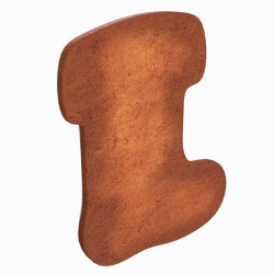 Gingerbread Stock Cookie 3'by 3' with stand