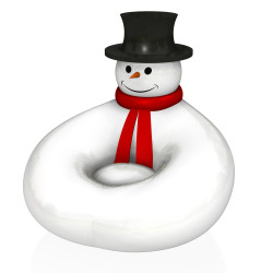 Snowman Lounger 10'x10'by 8'