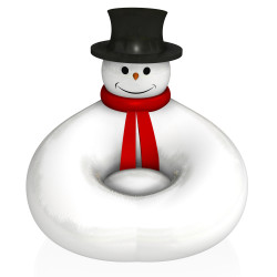Snowman Lounger 10'x10'by 8'