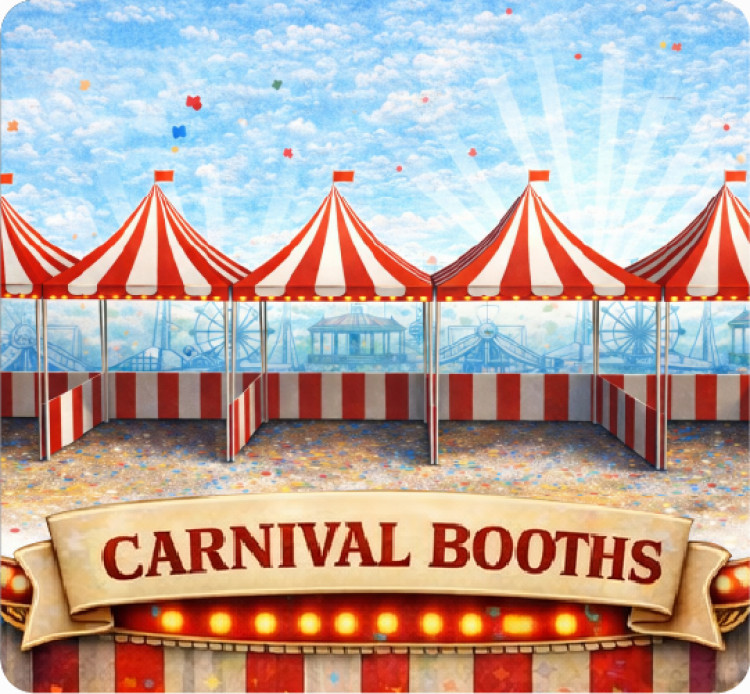 Carnival Booths & Tents Carnival Booths & Tents