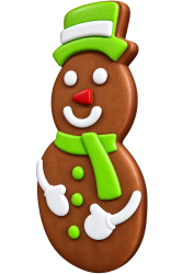 Gingerbread Snowman 6' with stand